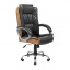 Офисное кресло руководителя Richman California Хром M2 Anyfix Черно-бронзовый Луцк