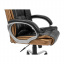 Офисное кресло руководителя Richman California Хром M2 Anyfix Черно-бронзовый Луцк