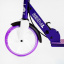 Двухколесный складной самокат алюминиевая рама ручной тормоз Skyper Renda 70 кг Violet (118472) Миколаїв
