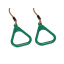 Кольца Акробатические Triangle на веревках для детских площадок зеленый Just Fun BT187521 Якимівка