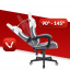 Компьютерное кресло Hell's Chair HC-1004 White-Grey Київ