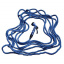 Растягивающийся шланг (комплект) TRICK HOSE 5-15м – синий пакет Bradas Бердичів
