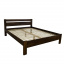 Ліжко Невада бук коричневий 90х200 Акрилові матеріали (Лак) Гайсин