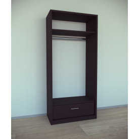 Шкаф для вещей Tobi Sho Альва-5 Люкс, 1800х800х550 мм цвет Венге