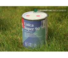 Глянцевый лак Unica Super 90 – Tikkurila (банка 0,9 л)