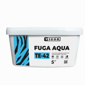 Затирка для швов TIGOR TE-42 Fuga Aqua 2,0-5,0 мм серая (5 кг)