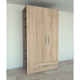 Шкаф для вещей Tobi Sho Элин-2, 2200х1200х600 мм цвет Дуб Сонома