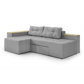 Кутовий диван Доміно (Світло-сірий, 245х160 см) IMI