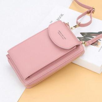 Жіночий гаманець Baellerry N8591 Light Pink