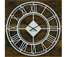 Настінний годинник Glozis London 50 х 50 White (B-027)