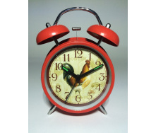 Настільний годинник з будильником Luminova SK17348 Harli Cock