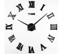 Настінні 3D годинники DIY Clock з римськими цифрами
