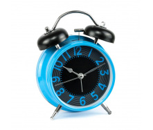 Годинник настільний з будильником À l'infini Горизонт Table clock 16 х 11.5 х 5.5 см Блакитний (22179)
