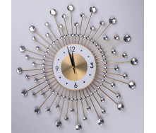 Годинник настінний Lugi декоративний Сонце 48см (HP200)