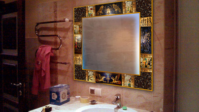 Зеркало для ванной комнаты — мастер-класс
