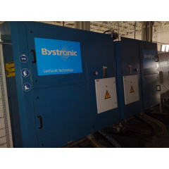 Стеклопакетная линия Bystronic 1600*4000 с газовым тандемным прессом Вишневое