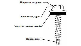 Самосверлящие шурупы для крепления металлочерепицы - ibud.ua