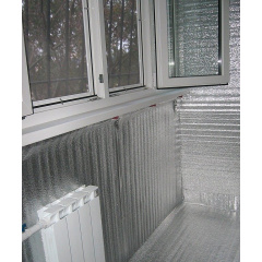Утеплення балкона за допомогою плівки Гідробар'єр Київ