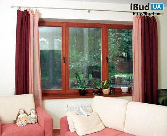 Металлопластиковое окно из ПВХ профиля WDS-505