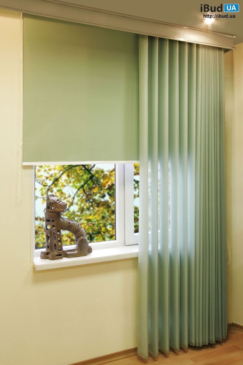 Вертикальные жалюзи и рулонные шторы