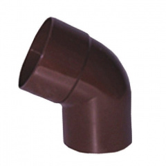 Колено 60° Profil 100 мм коричневое Николаев