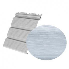 Софит Royal Europa Royal Soffit blue gray перфорированный 3660х340 мм