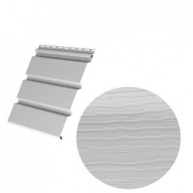 Сайдинг виниловый Royal Europa Royal Soffit gray 3660х340 мм