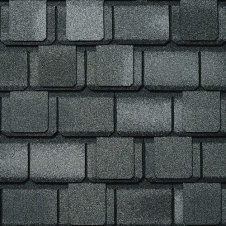 Бітумна черепиця GAF Camelot 876*432 мм Welsh Gray