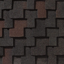 Бітумна черепиця GAF Grand Canyon 1016*432 мм Black Oak