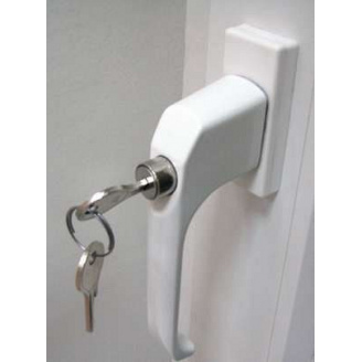 Віконна ручка з замком