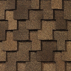 Битумная черепица GAF Grand Sequoia 1016*432 мм Cedar
