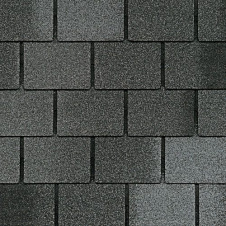 Битумная черепица GAF Grand Slate II 1016*432 мм Storm Cloud Gray