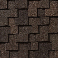 Бітумна черепиця GAF Grand Sequoia 1016*432 мм Autumn Brown