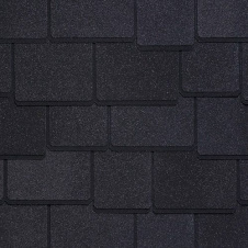 Бітумна черепиця GAF Woodland 1016*432 мм Canterbury Black