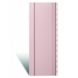 Вертикальный виниловый сайдинг Альта-Профиль Quadrohouse персиковый