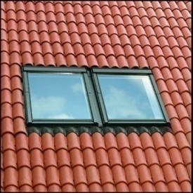 Комбінований комір VELUX EKS 0021 FК06 для мансардних вікон 66х118 см