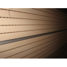 Перфорована шпонована панель з MDF Decor Acoustic 30/2 2400х576х17 мм орех Херсон