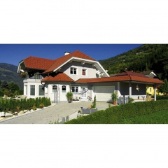 Керамическая черепица Tondach Самба красная Луцк