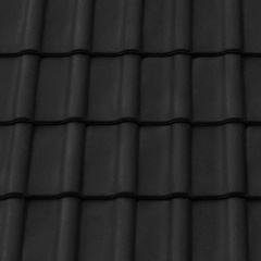 Черепиця керамічна вентиляційна Tondach Румба Угорщина 300х500 мм чорна Кропивницький