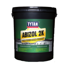 Двухкомпонентная битумно-полимерная мастика TYTAN PROFESSIONAL Abizol 2K 15 кг Киев
