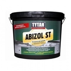 Бітумно-каучукова дисперсійна мастика TYTAN Professional Abizol ST для гідроізоляції і клеєння пінополістиролу 18 кг Херсон