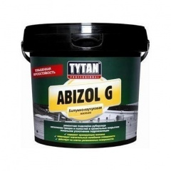 Битумно-каучуковая мастика TYTAN PROFESSIONAL Abizol G 1 кг Сумы