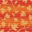 Плиссированная штора Roto ZFA 74х118 см оранжевые цветы D-143 Николаев