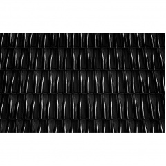 Черепица керамическая вентиляционная Tondach Границе-11 Чехия 277х465 мм черная Николаев