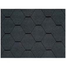 Битумная черепица IKO Armourshield 1000*318 мм Black