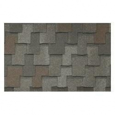 Битумная черепица IKO Armourshake 950*470 мм Chalet Wood