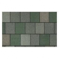 Битумная черепица IKO Crowne Slate 1000*336 мм Greystone Jade