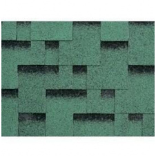 Бітумна черепиця IKO Skyline 1000*318 мм Forest Green Ultra