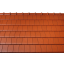 Черепица керамическая Tondach Фигаро Делюкс Австрия 424х241 мм красная Житомир