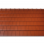 Черепица керамическая боковая правая Tondach Фигаро Делюкс Австрия 424х241 мм медно-коричневая Николаев